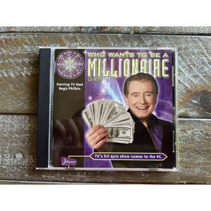 Who Wants to Be a Millionaire CD-ROM Game for PC, 1999 - Good Condition